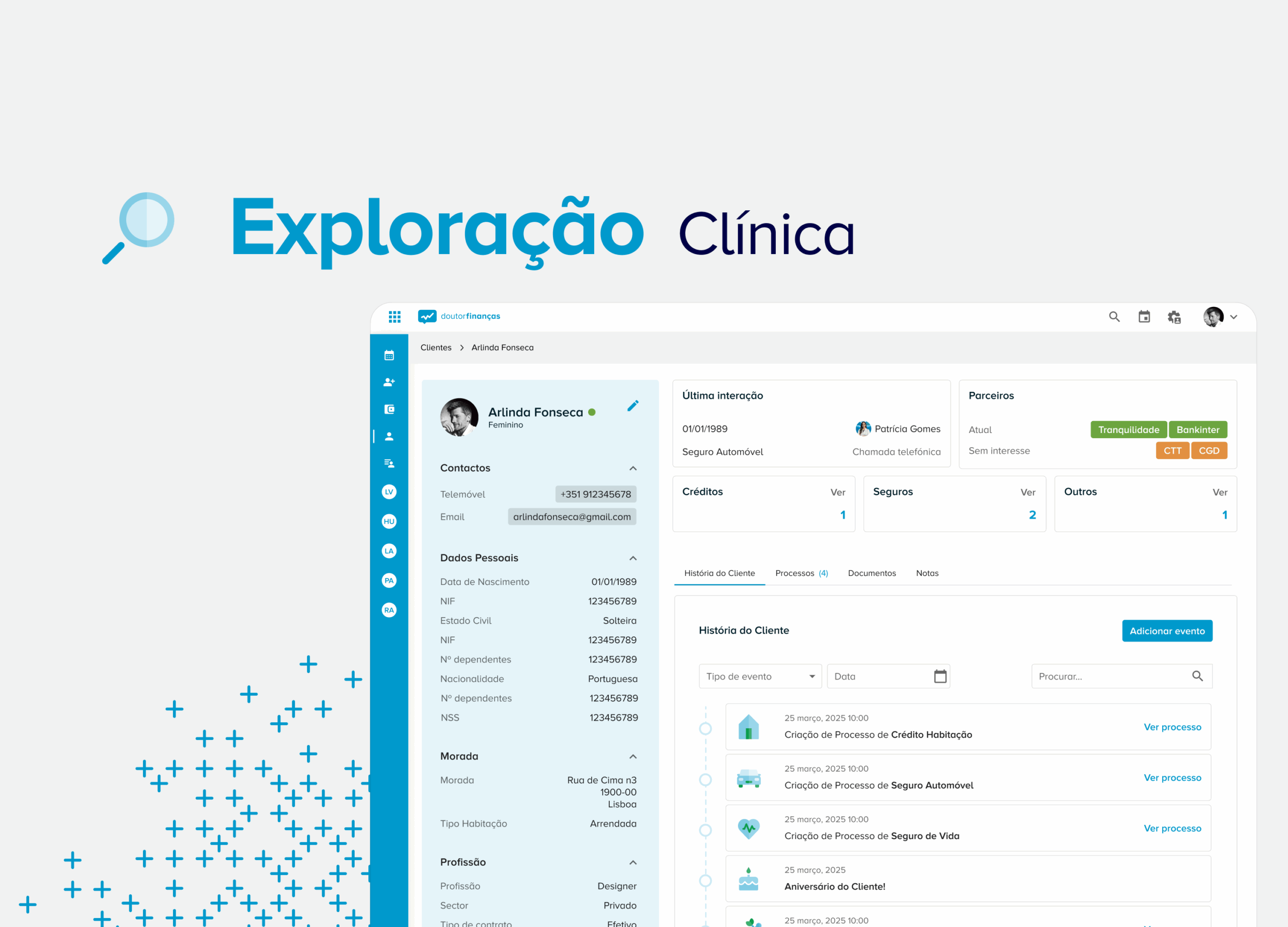 Proposta: História do Cliente