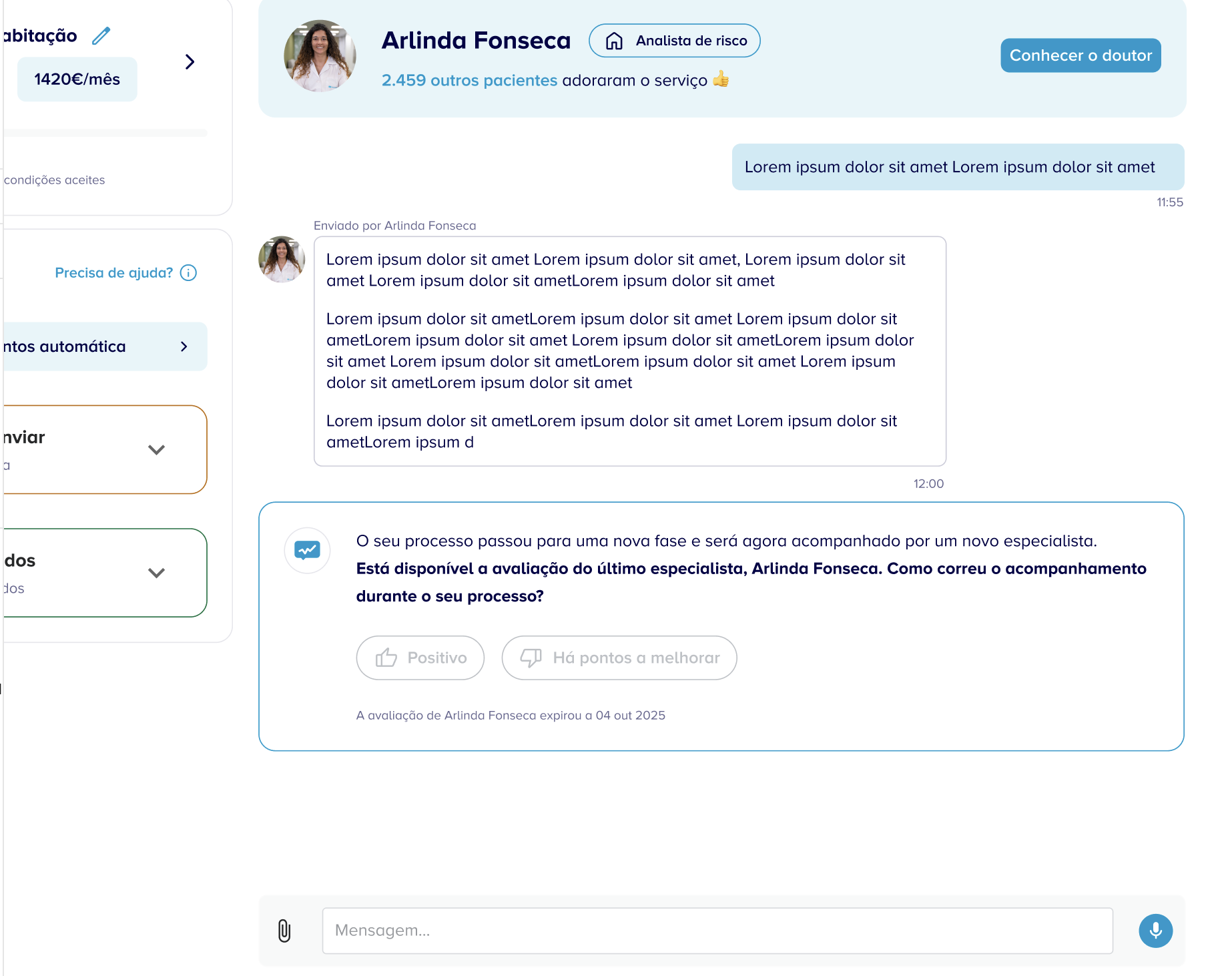 Nova regra para avaliação do doutor