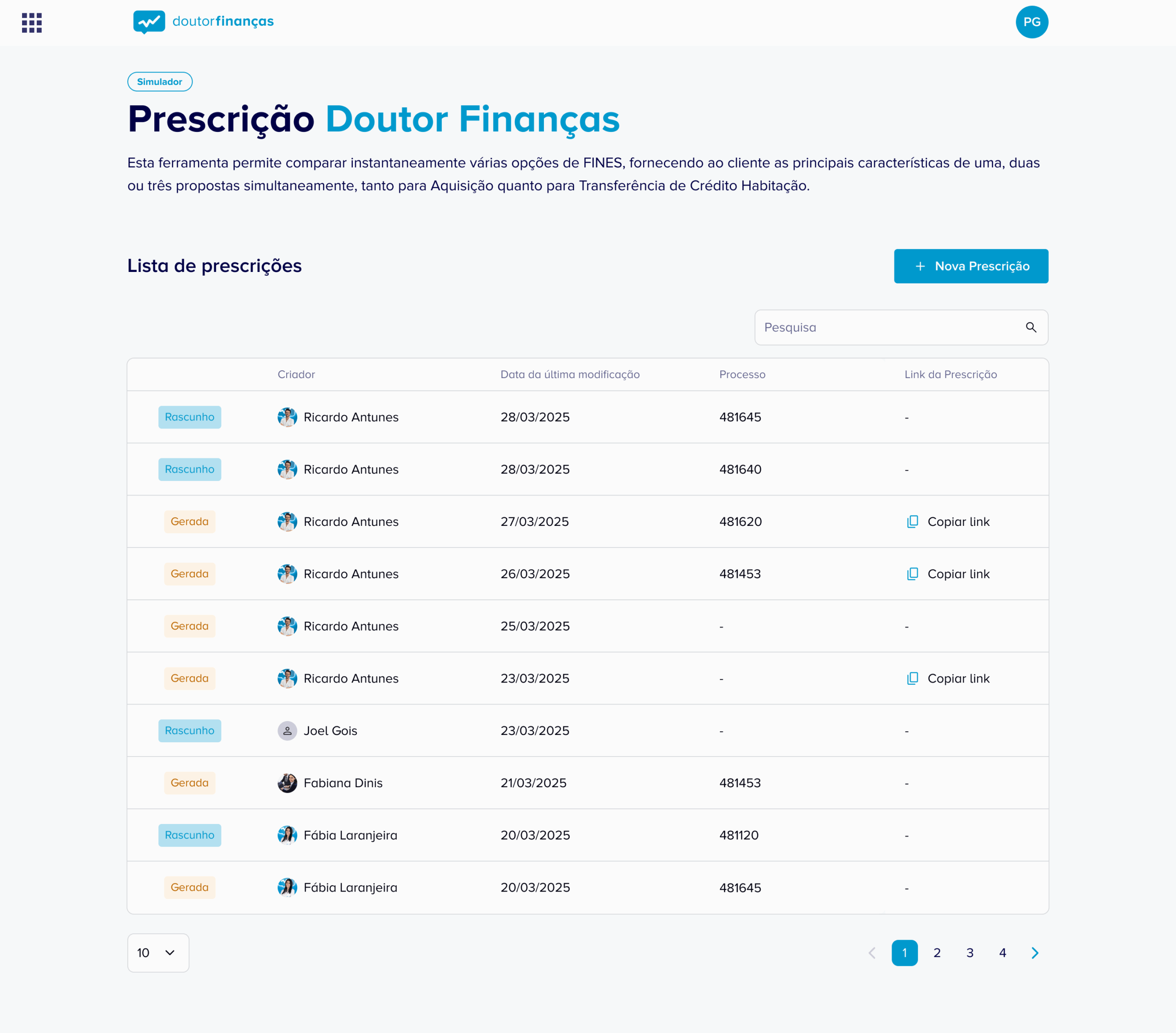 A Prescrição Doutor Finanças evoluiu