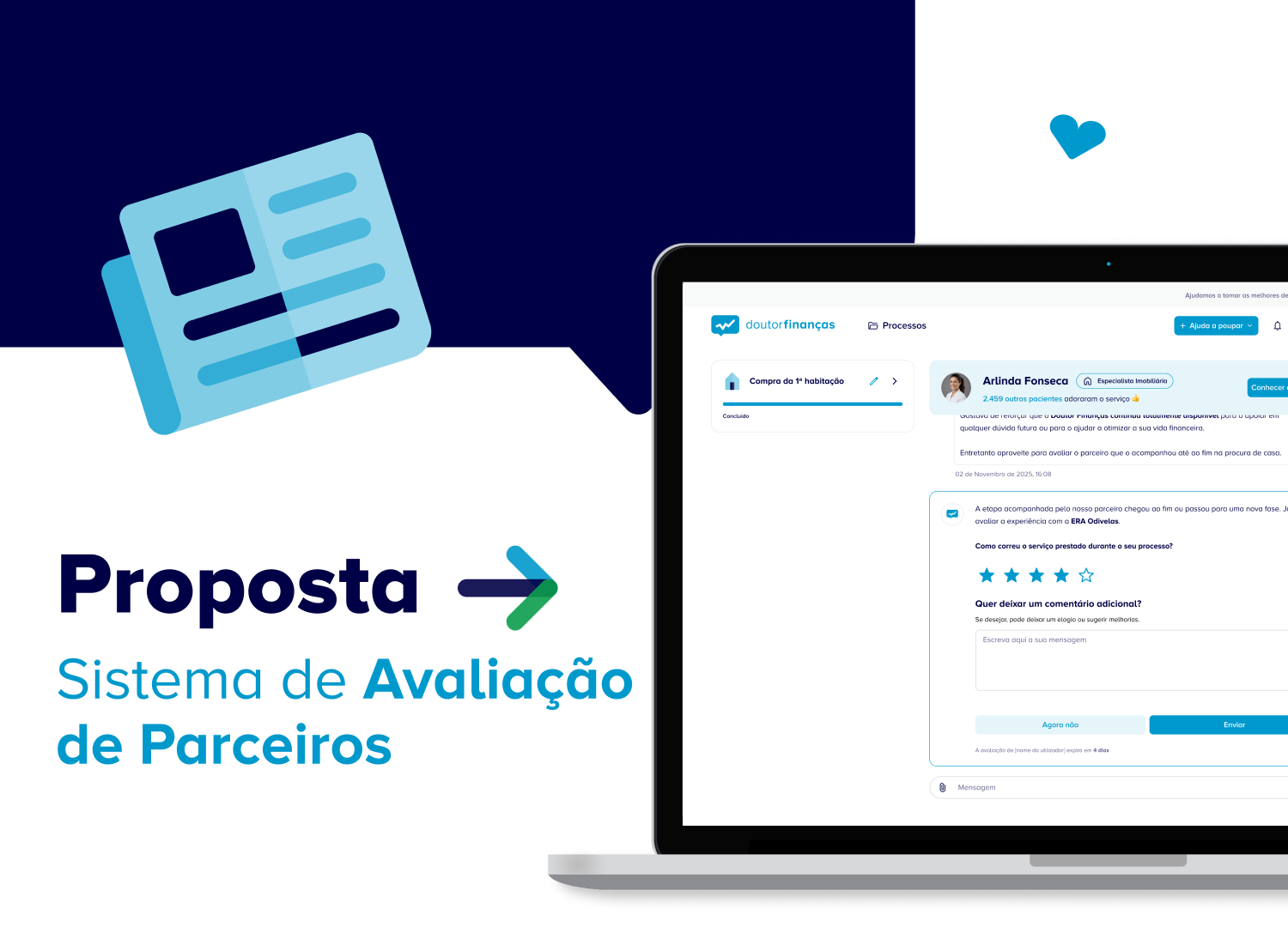 Proposta: Sistema de Avaliação de Parceiros