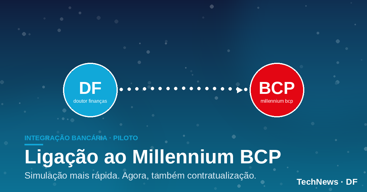 Ligação ao Millennium BCP: simulação mais rápida e, agora, também contratualização