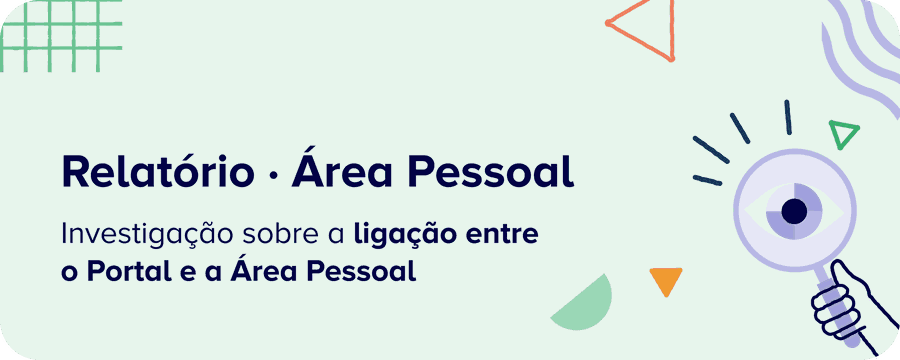 Portal ↔ Área Pessoal: a ligação entre as duas plataformas