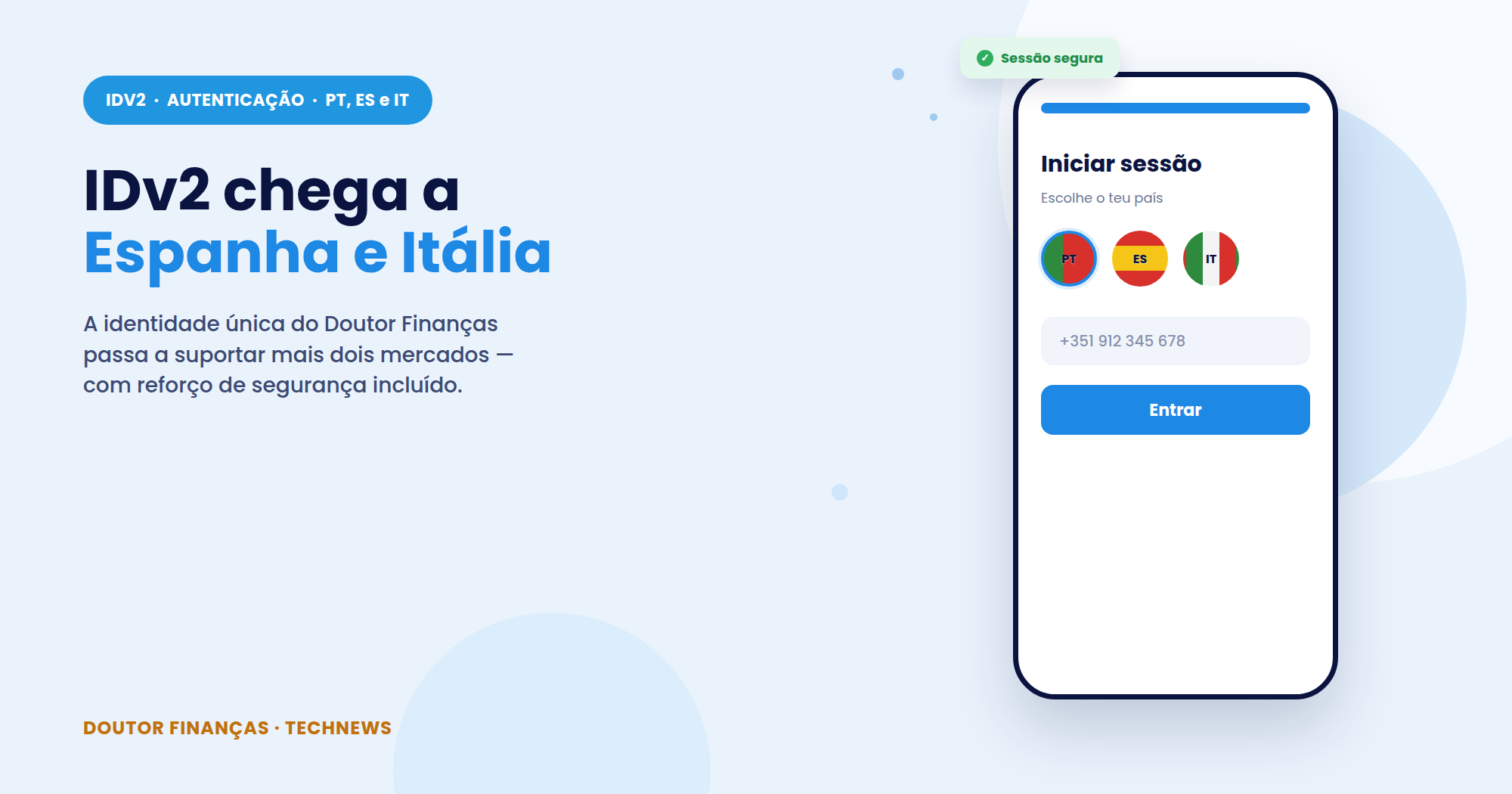 IDv2 chega a Espanha e Itália