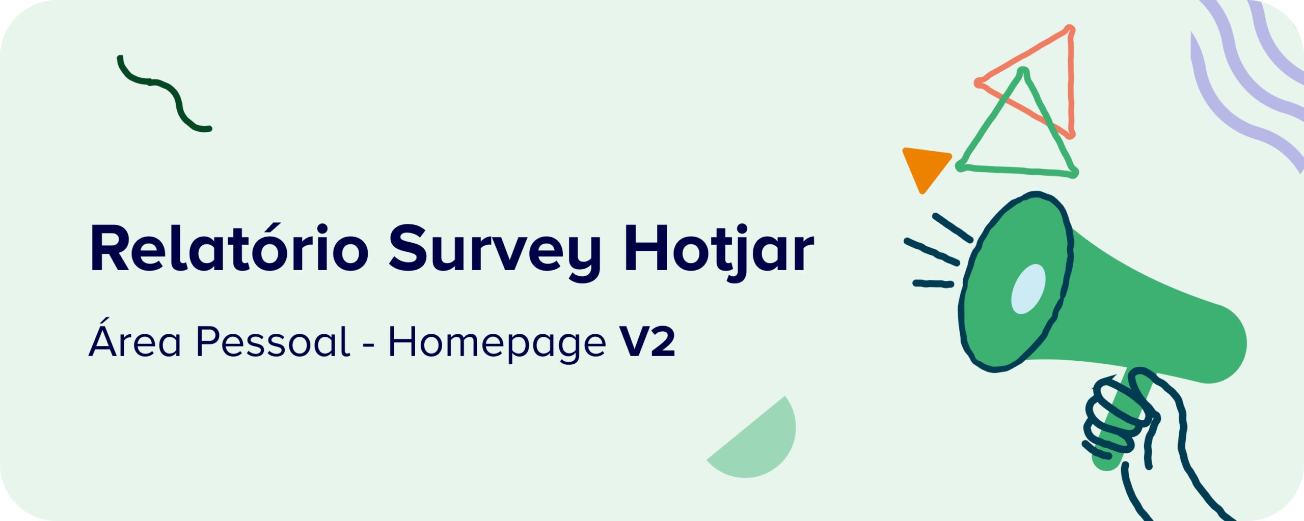 Survey: Avaliação de Usabilidade — Homepage V2